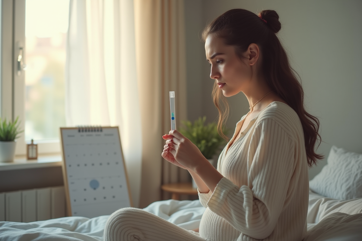 Test de grossesse négatif sans règles : les explications possibles